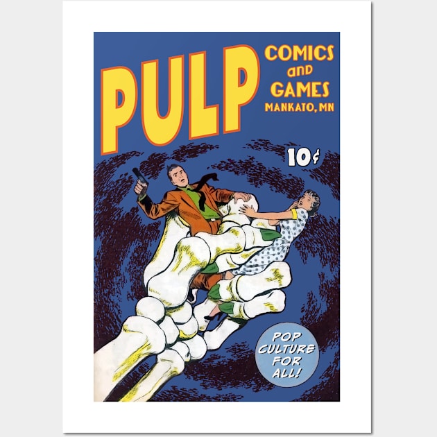 Pulp Skeleton Hand Wall Art by PULP Comics and Games